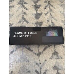 Flame Diffuser Humidifier Black